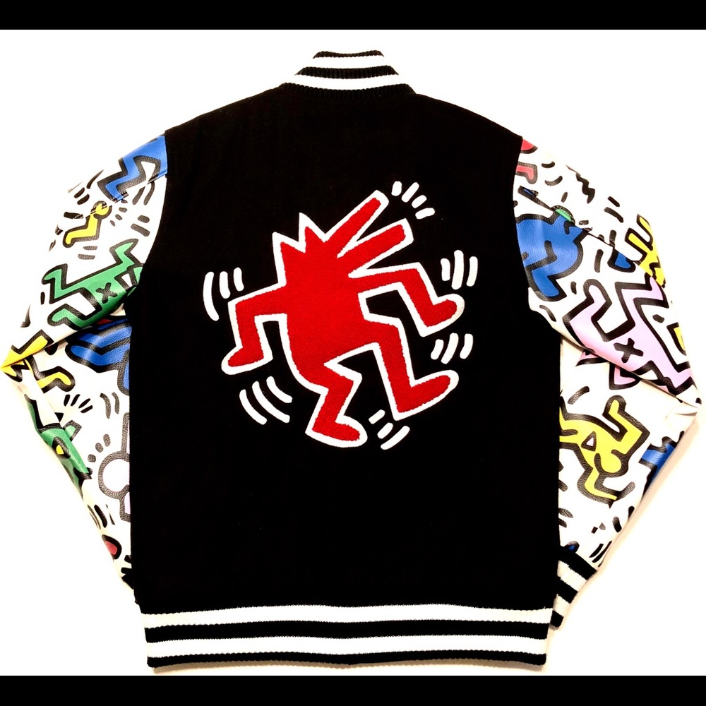 JOYRCH x KeithHaring Varsity Jacket